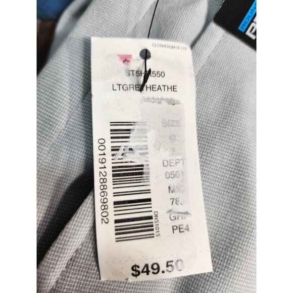 Roundtree & Yorke Performance Mens Shorts size 42 Light Gray Classic Fit - Picture 4 of 8